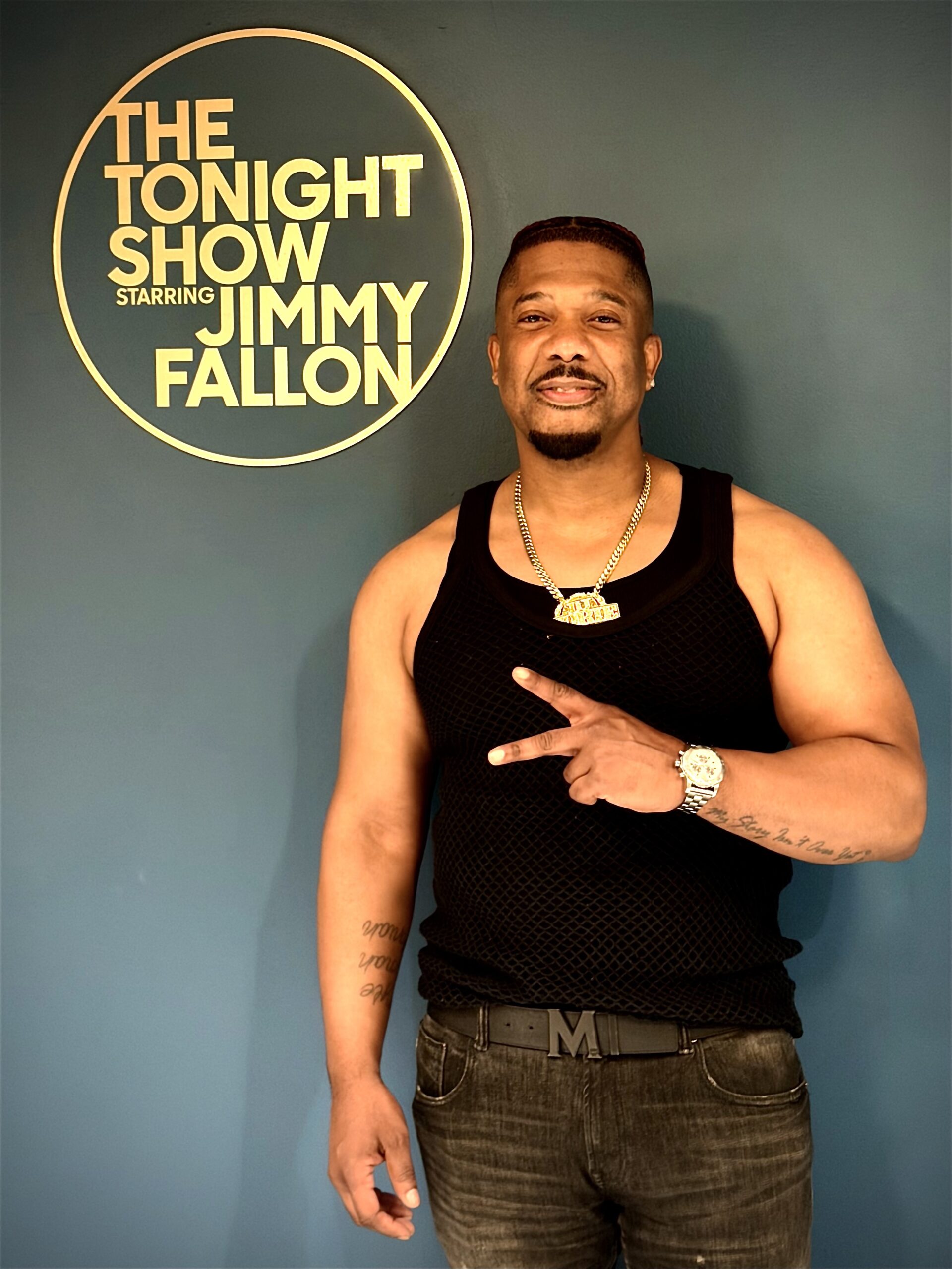 DJ Norie and Buju Banton on The Tonight Show